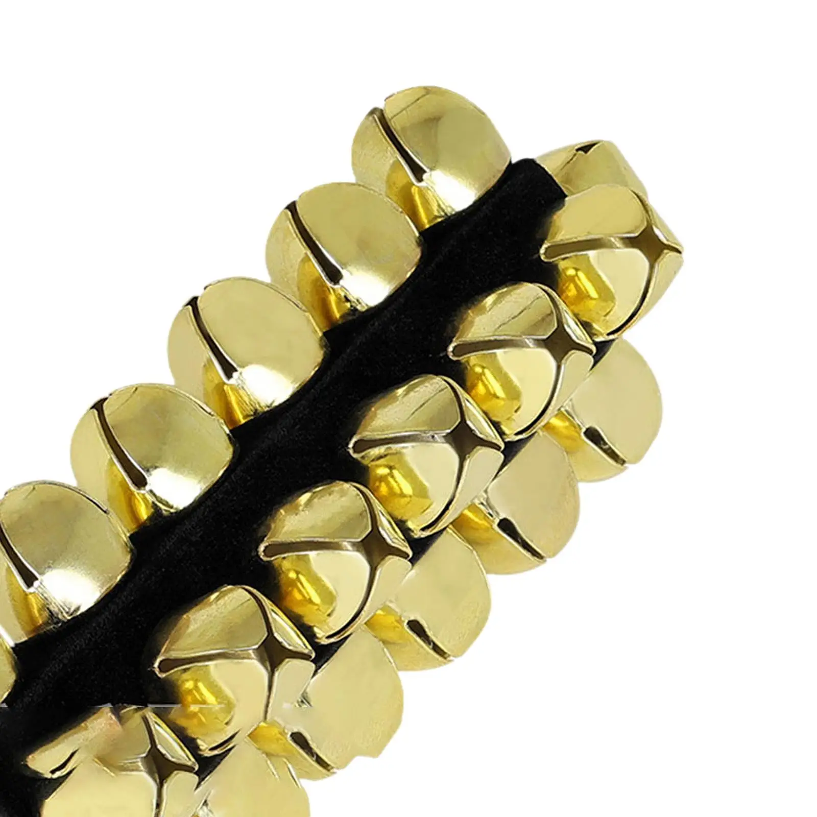 25 sinos de trenó com alça, decoração, brinquedo educacional, instrumento de percussão, chocalho para carting, aniversário, natal