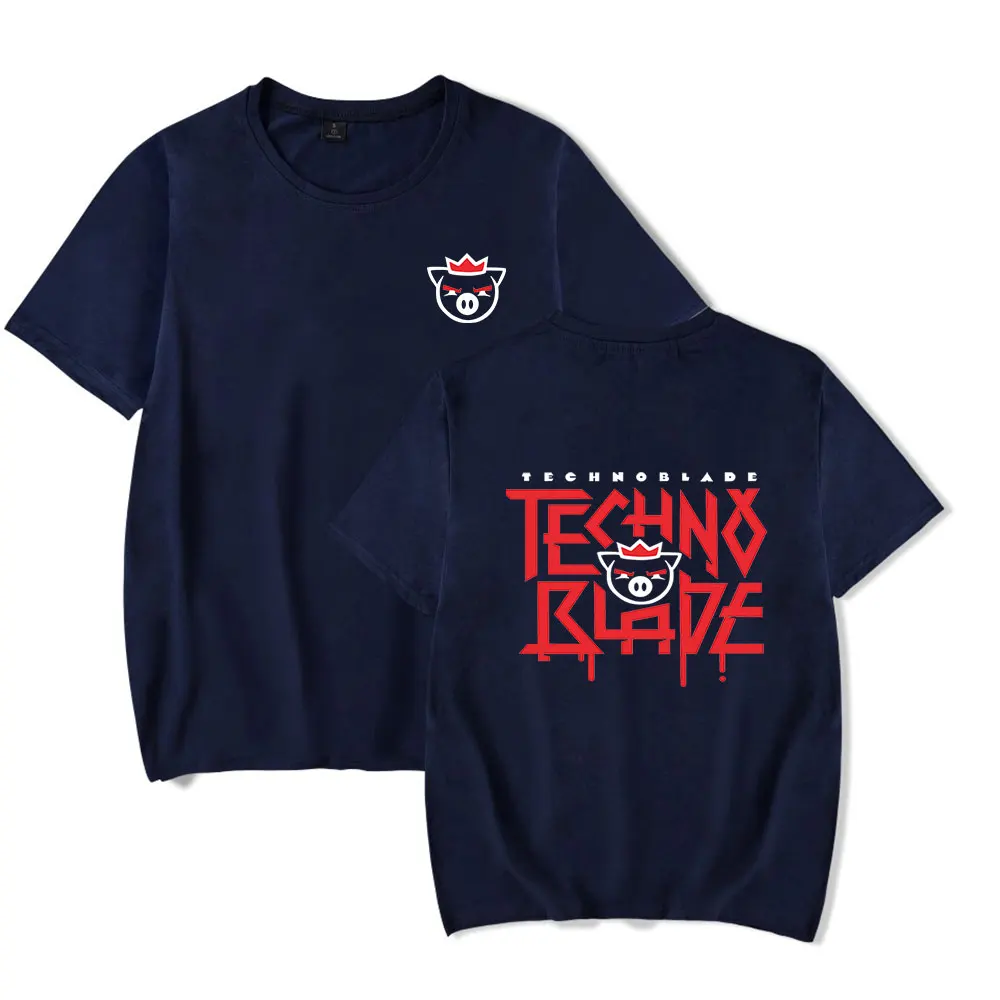 

Hot Sale 2022 New Technoblade Merch T-shirt 2D Print Women Men Clothes Hot Sale Tops Short Sleeve