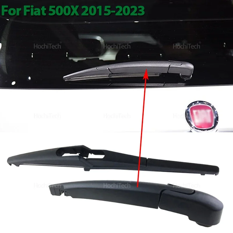 für Fiat 500X 2015-2023 68398864 AA Autozubehör Heckscheibenwischerarmblatt Windschutzscheibe Windschutzscheibe Heckklappe Fenster Regenbürste