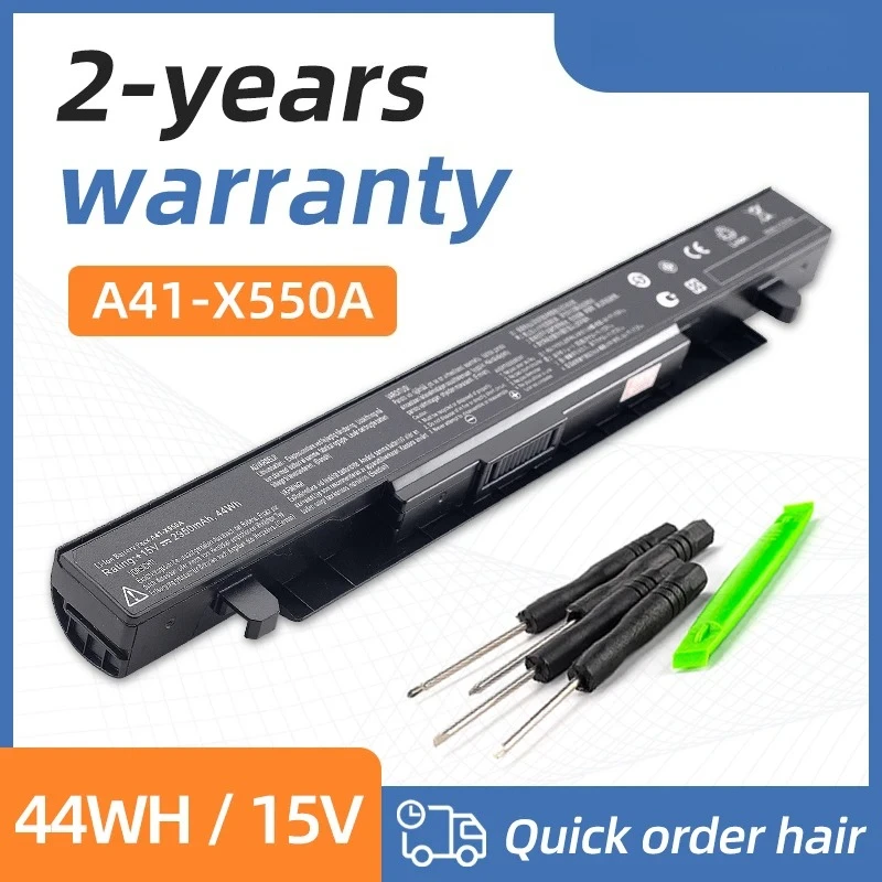 X550A A41-X550A A41-X550 Laptop Battery For ASUS X550 X550A X550B X550V X450 X450C X450V A450 A550 A550C F450 F550 F550V