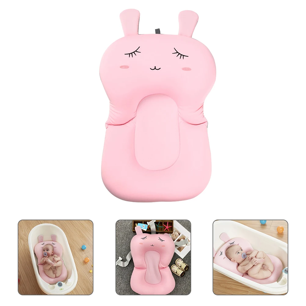 

Tub Hammock Sling Support Infant Polyester Shower Toddler Bathtub Baby Mat Bath Cushion Baby Bathtub Mat Infant Bath Cushion