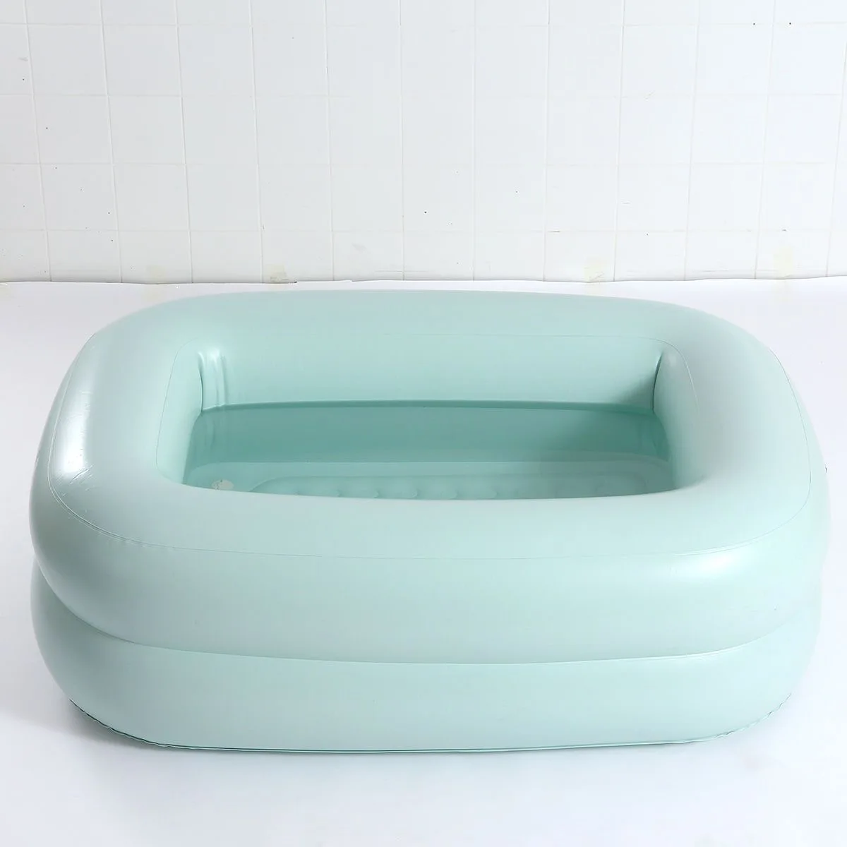 PISCINA RECTANGULAR inflable para bebés, juguetes de PISCINA DE BOLAS de PVC para niños, bañera portátil de verano para niños, piscina al aire libre