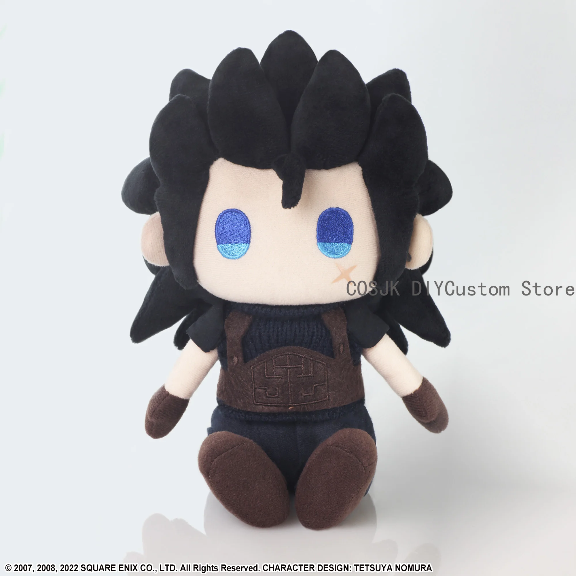 لعبة XIVFINAL FANTASY XIV Cloud Strife Zack · Fair Sephiroth Cosplay الكرتون Maumet وسادة وسادة دمية Ambitus التميمة هدية #4