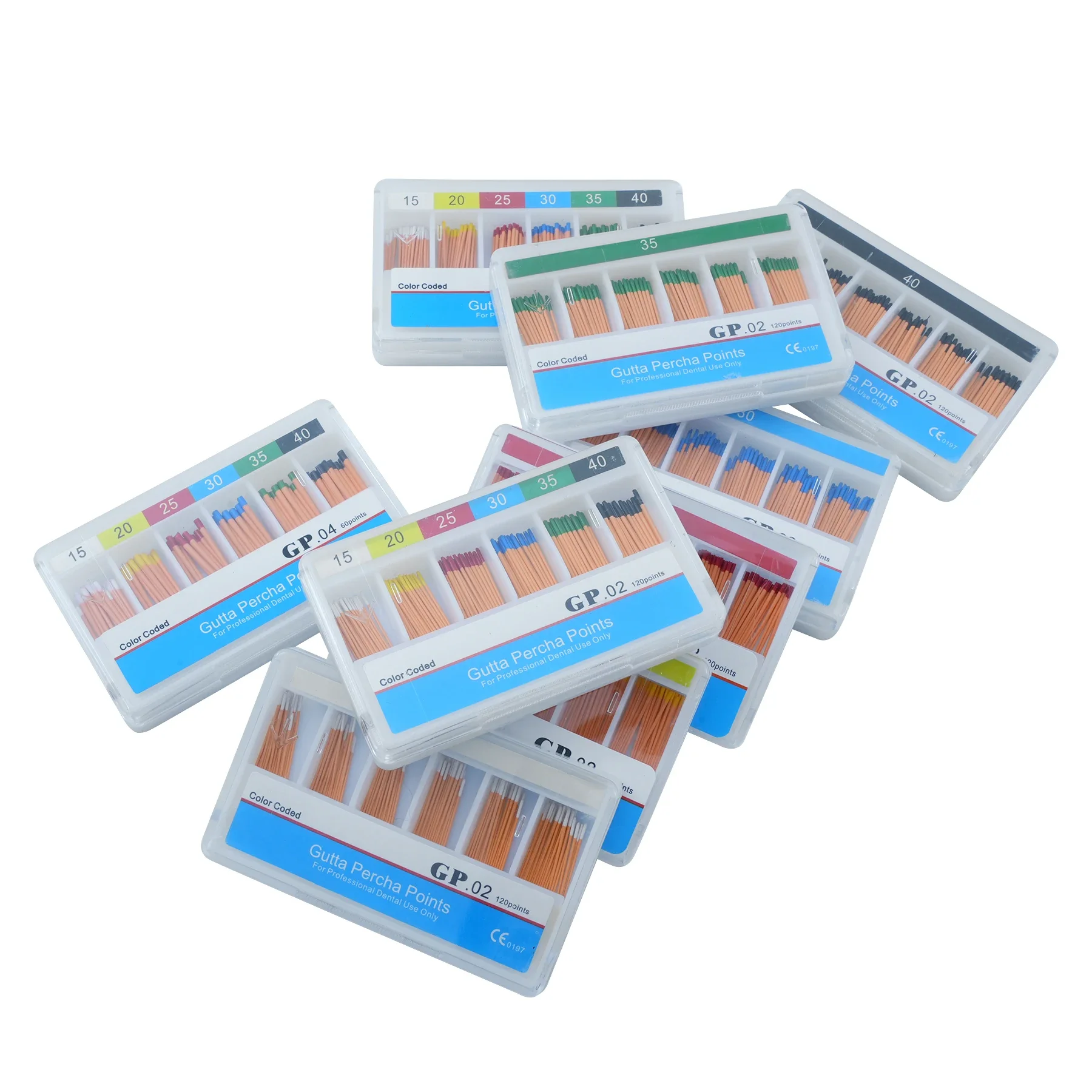 10 cajas de puntos de guta dental cónicos 04 02 06, cono de papel absorbente para endodoncia Dental, herramientas de odontología, laboratorio