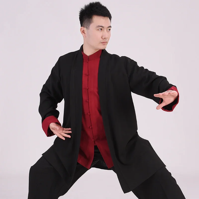 Ubrania Tai Chi sukienka Kung Fu sztuka walki jednolita odzież Wushu Unisex kobiety i mężczyźni Kun mistrz 2024 występ w zawodach