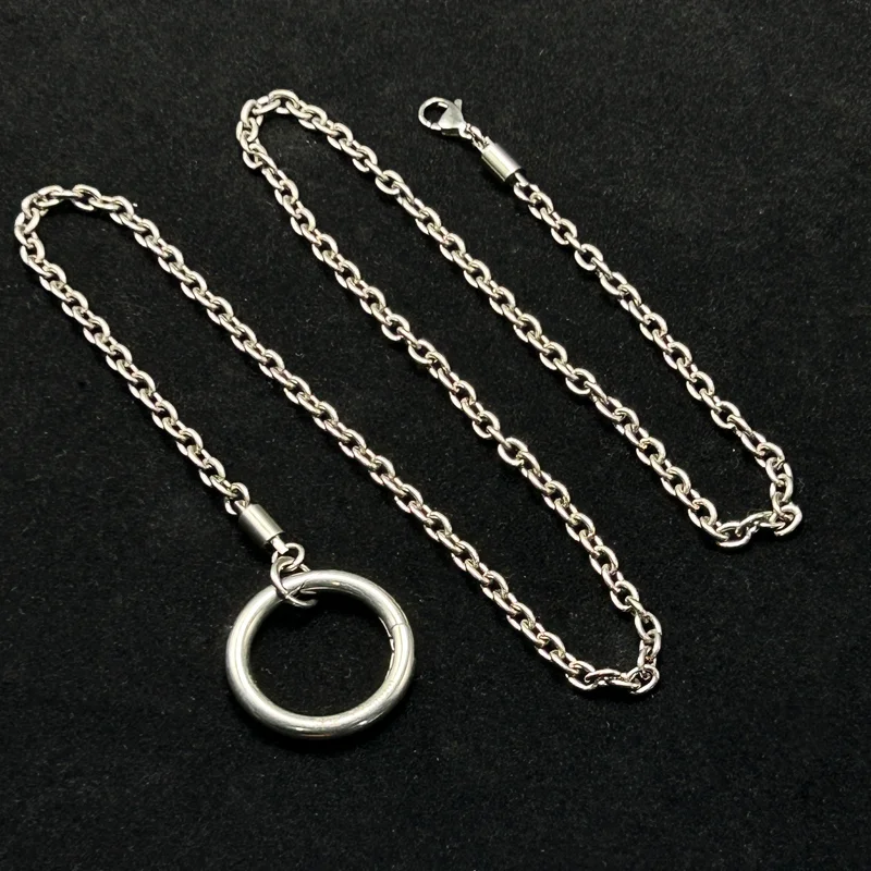 

Outdoor Ultra Light Pure Titanium Parrot Chain 3/3.5mm/4mm Bird Anklet Anti-Flying Stand Anklet Pachyderm Peg Bird Walker Chain