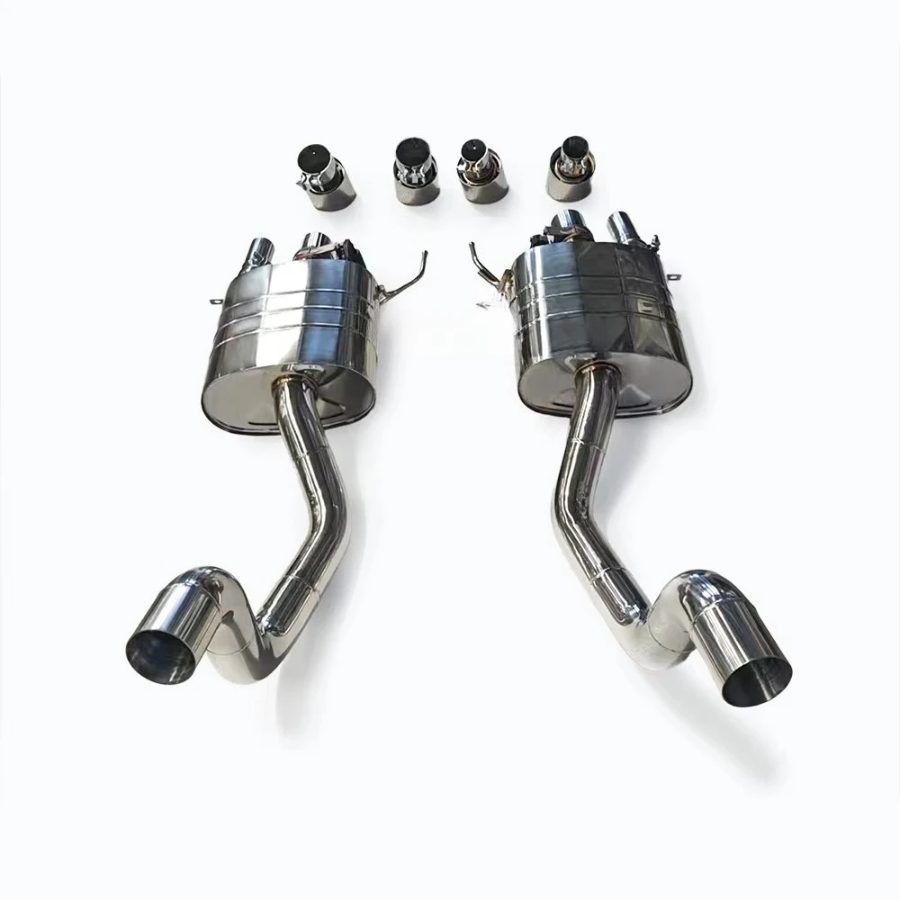 exhaust catback Exhaust Pipe Between Four Exports for  corvette C7 Z06 6.2l Exhaust Muffler System 2014-2019