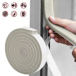 Foam Door Window Sealing Strip Weather Stripping Self-Adhesive Soundproof Windproof Dustproof Draught Excluder Insulation Tape