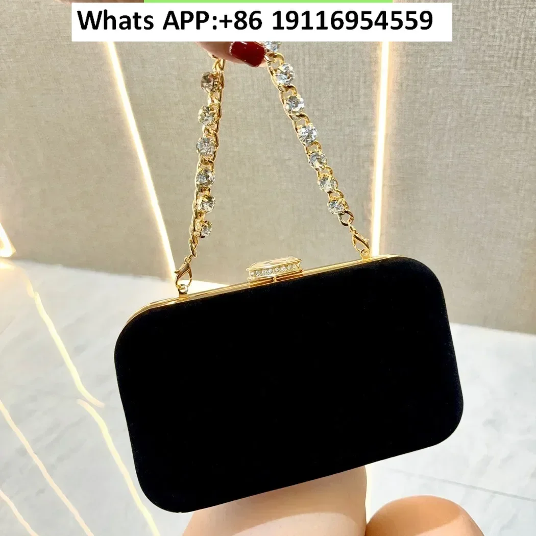 

Вечернее платье-клатч с шипами, бархатная сумка для хлеба, женская сумка для ужина Cheongsam, женская портативная сумка-мессенджер.