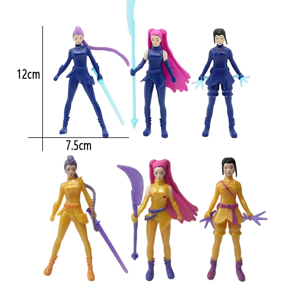 2025 NOWOŚĆ HOT Kpop Demon Hunt seria figurek w kopertach niespodziankach Figurka Tygrys Anime Zabawka Dekoracja na biurko Prezent na Halloween Boże Narodzenie dla dzieci