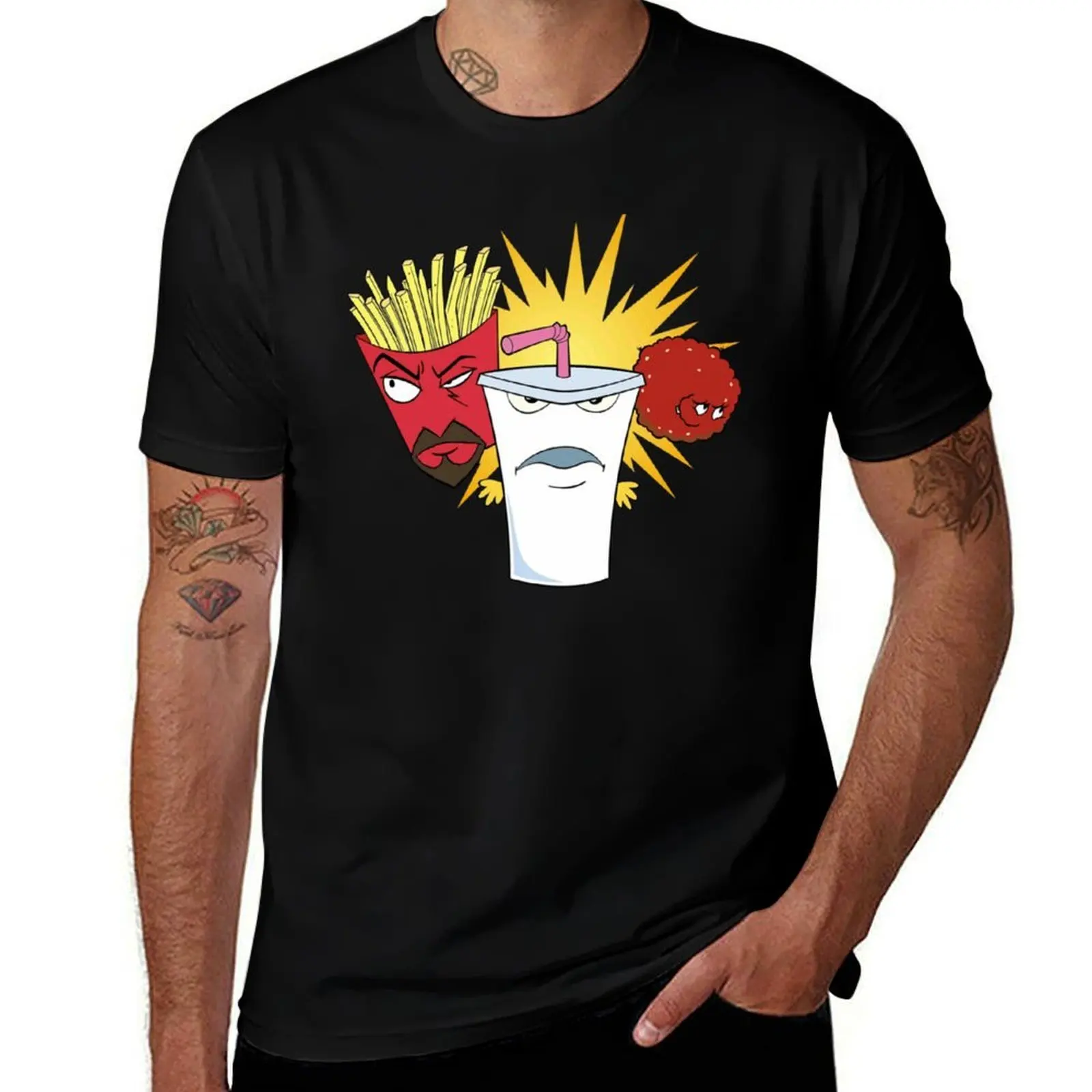 

Aqua Teen Hunger Force T-Shirt Basic Regular Fit Casual T-Shirt