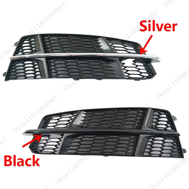 Fog Light Frame 4GD807647B 4GD807648B For AUDI A6 2015-2018 C7 S LINE PASSENGERS Car Exterior Decorative Frame