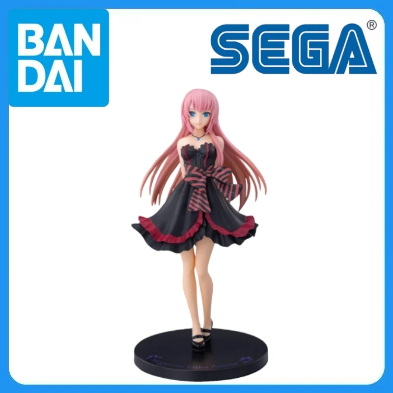 En Existencia, Figura Original de SEGA Hatsune Miku - Project DIVA Arcade Future Tone Megurine Luka SPM, Figura de Anime Amour, Kit de Garaje