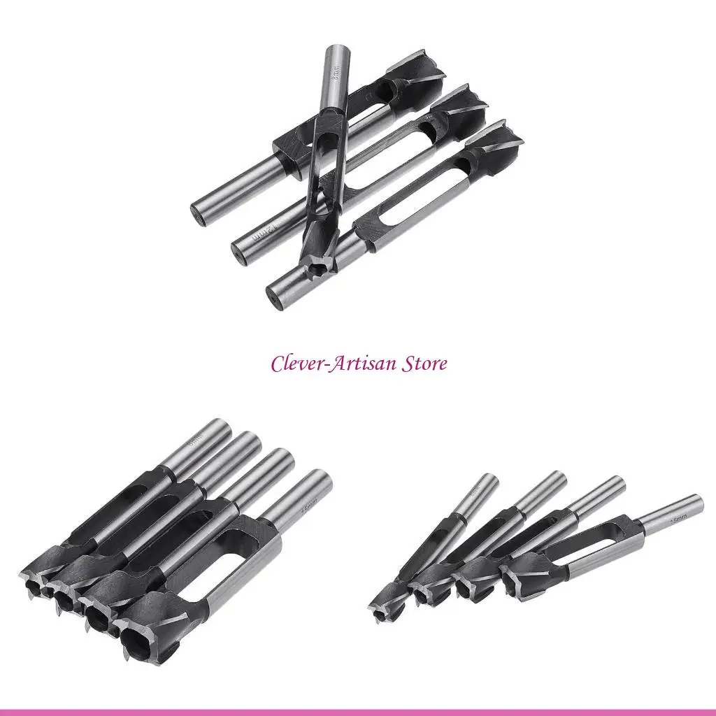 

E06B 8/10/12/15mm Tenon Dowel And Plug Drill 13mm Shank Tenon Maker Tapered Woodworking Cutter Plug Hole Cutter
