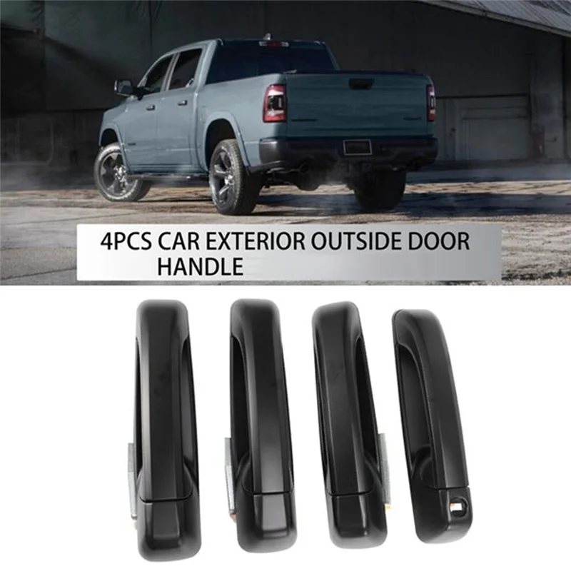 

Car Front Rear Exterior Door Handle Outside Door Pull Handle 1GH21AXRAA 1GH21AXRAA 1GH18AXRAA For Dodge Ram 2012-2018