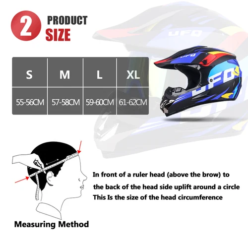 Imagen 2 del producto UCHOOSE casco De motocicleta Shark Motocross todoterreno casco niños Moto accesorios De bicicleta ATV Capacete De Moto Ike Downhill AM DH