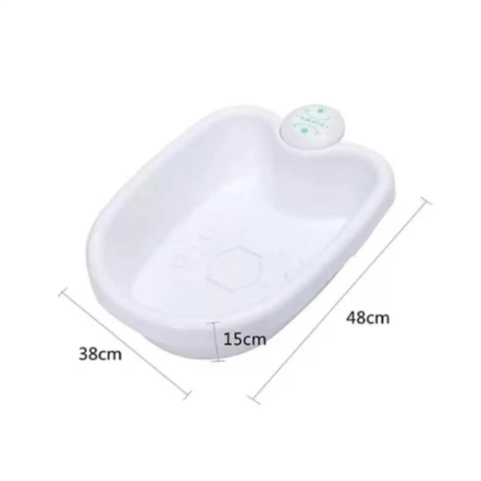Portable Foot Basin Foot Spa Machine for Home Travel Personal Cleanse Foot Bath with Massage Tub for Salon Use