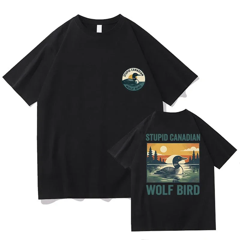 

Футболки Llya Rozanov 81 Heated Rivalry TV из чистого хлопка, модные повседневные футболки, футболки с принтом «Глупый канадский волк-птица», уличная одежда