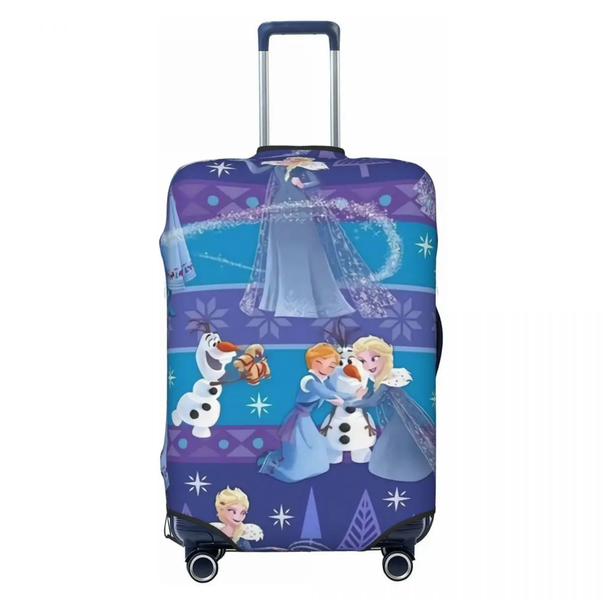 

Custom Frozen Olaf Pattern Luggage Cover Funny Suitcase Protector Covers Suit For 18-32 inch