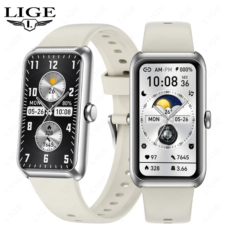 

LIGE Sports Smart Watch Men Music Control Fitness Calorie Tracking Bracelet Information Remind Steps Bluetooth Call Smartwatches