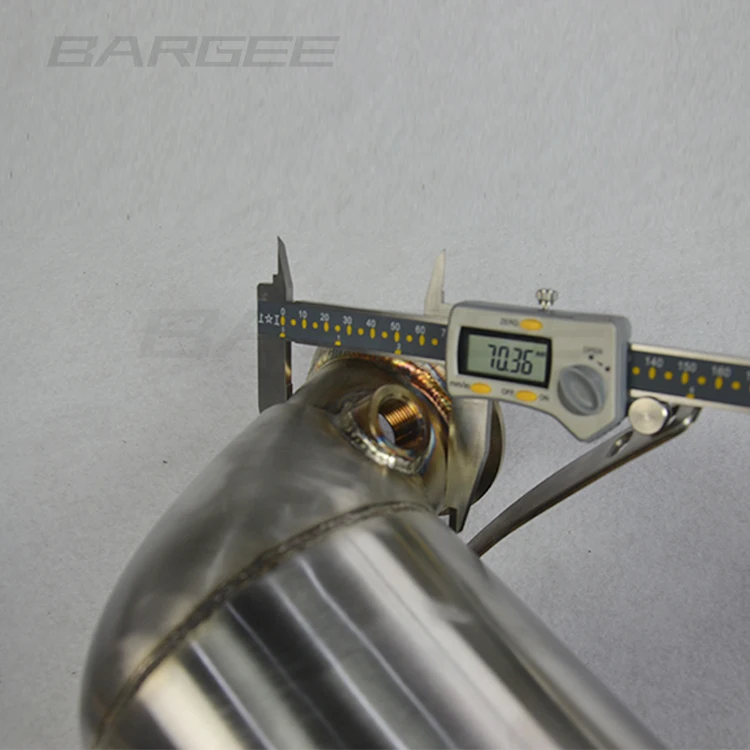 Factory Bargee charge pipe downpipe For BMW S63 downpipe 4.4T 2020-UP F90 M5 decat performance exhaust downpipe