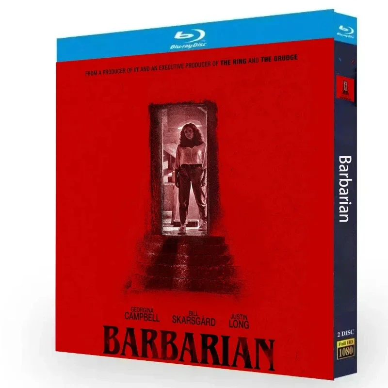 Barbarian (2022): 1-Disc Blu-ray Disc All Region New Box Set High Definition BD DVD