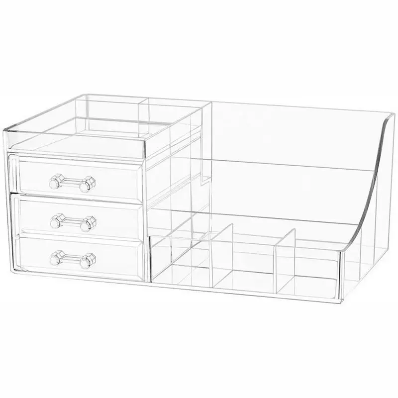

Countertop Makeup Organizer Clear Makeup Holders And Organizers Makeup Organizers And Storage Multifunction Desk Organizer With