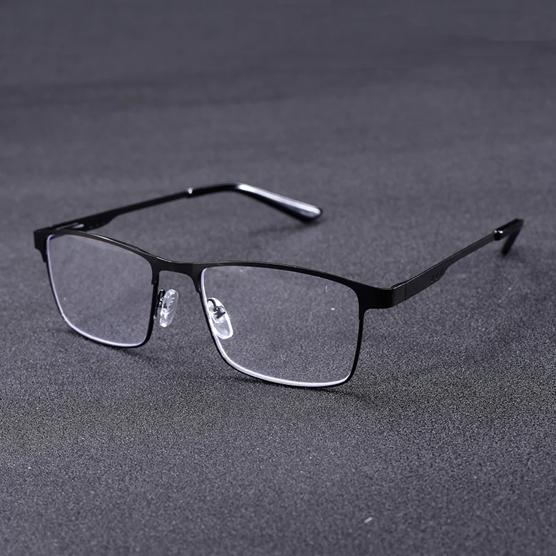 Hohe Qualität Edelstahl Lesebrille Männer Frauen Mode Presbyopie Brillen Business Hyperopie Anti Blau Licht Brillen1 – Detail 4