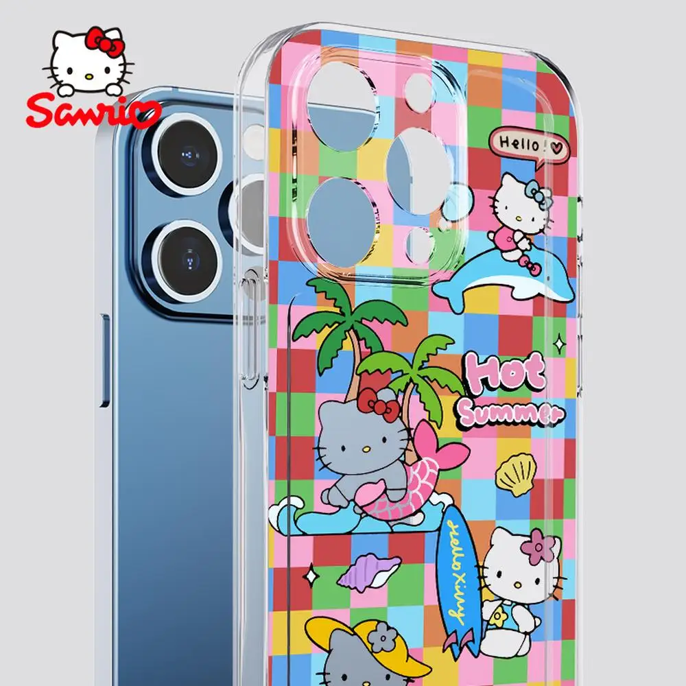 

Sanrio Hellokitty Iphone 13 Case Iphone 16/15/14/13/12/11/x/xs/xs Max Girls Iphone Cases Hello Kitty Pink Accessory