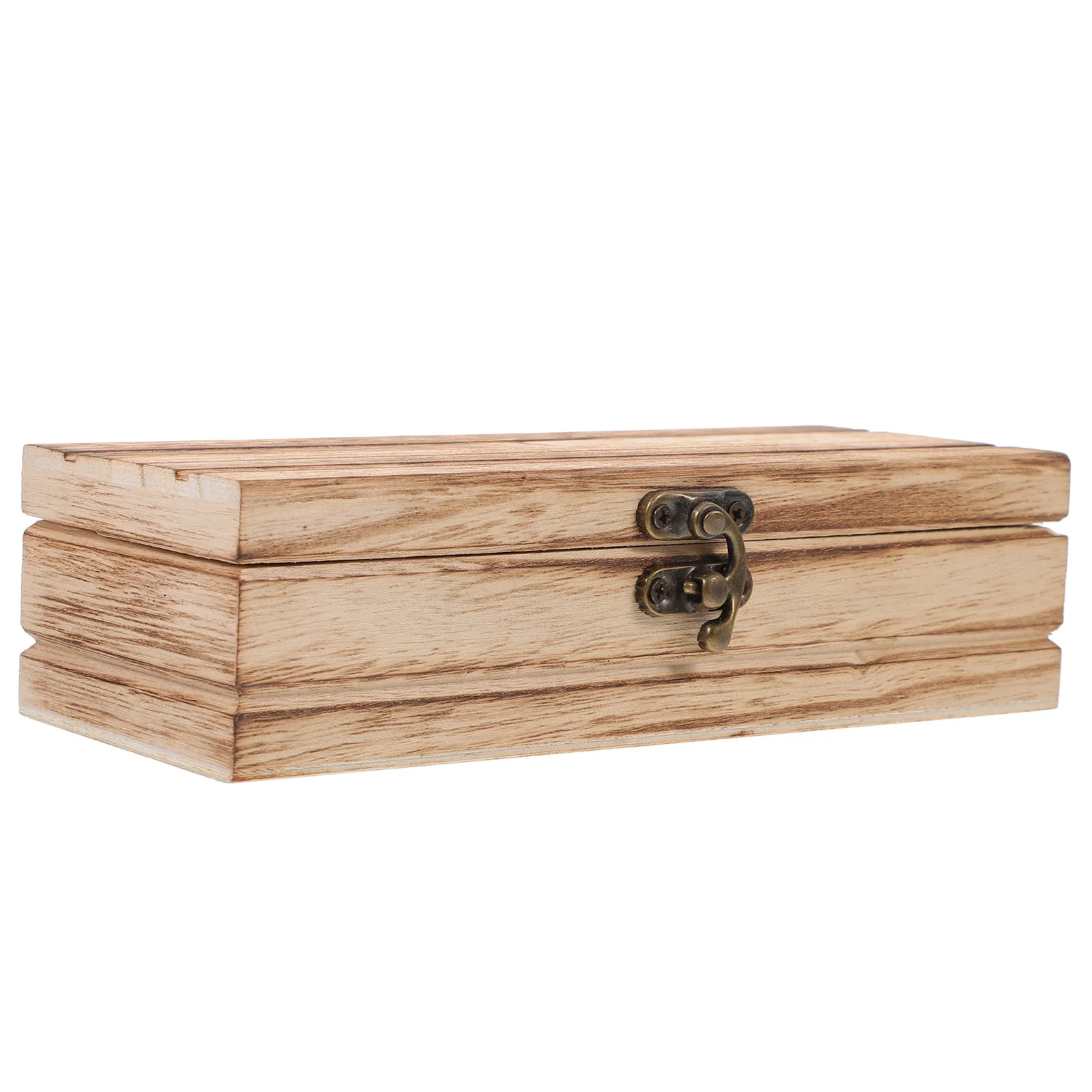 

Wooden Storage Box Decorative Boxes Vintage Jewelry Case Organizer Holder Basket Bins Trinket Bamboo