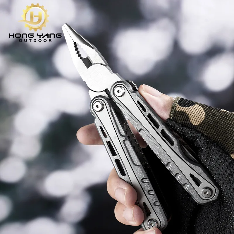 Camping Adventure Multifunctional Folding Knife Pliers Bottle Opener Knife Edc Outdoor Multitool Combination Tool Pliers