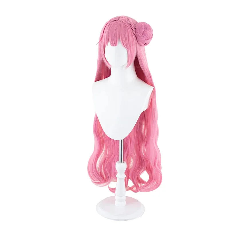 

wiwiwi 123ROLECOS Game NIKKE Goddess of Victory Dorothy Wig 100cm Pink Women Cosplay Wigs Heat Resistant Synthetic Hair