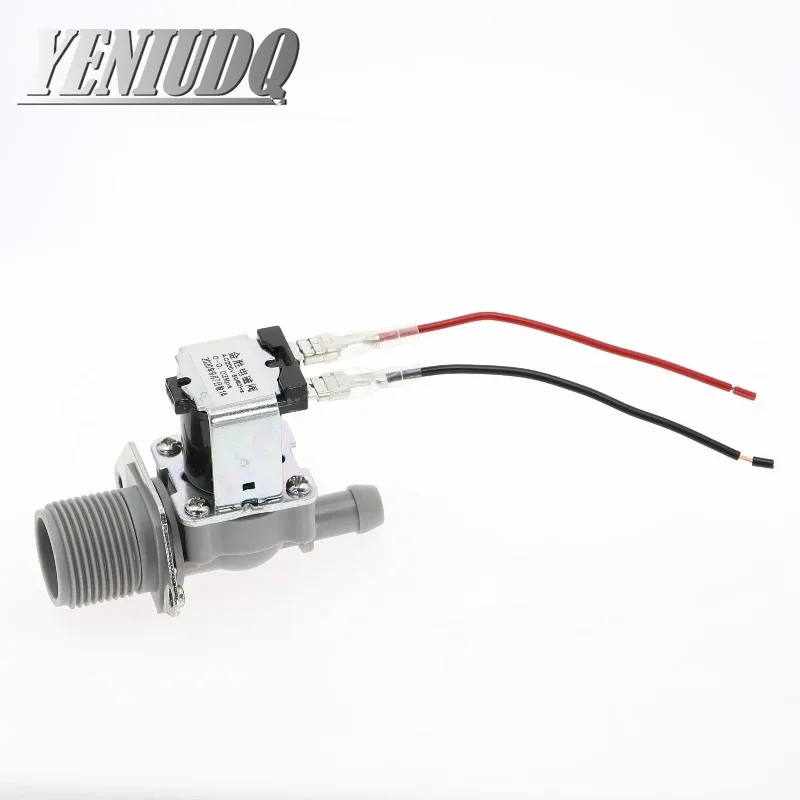 AC 220V DC 24V 12V Air Conditioning Solenoid Valve G3/4 Male Thread to 12mm Pipe Ice machine Inlet Valve Plastic Solenoid Valve
