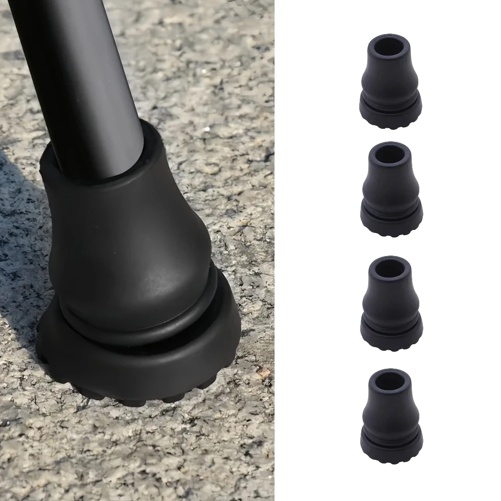 أطراف قصب مطاطية، أطراف قصب المشي شديدة التحمل، بديلة مضادة للانزلاق للقصب، أعواد المشي، أعواد المشي لمسافات طويلة، عكازات كبار السن