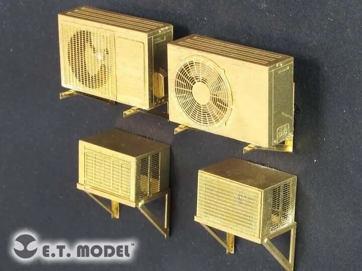 ET Model 1/35 EA35-122 Civilian air conditioner external unit Detail Up part