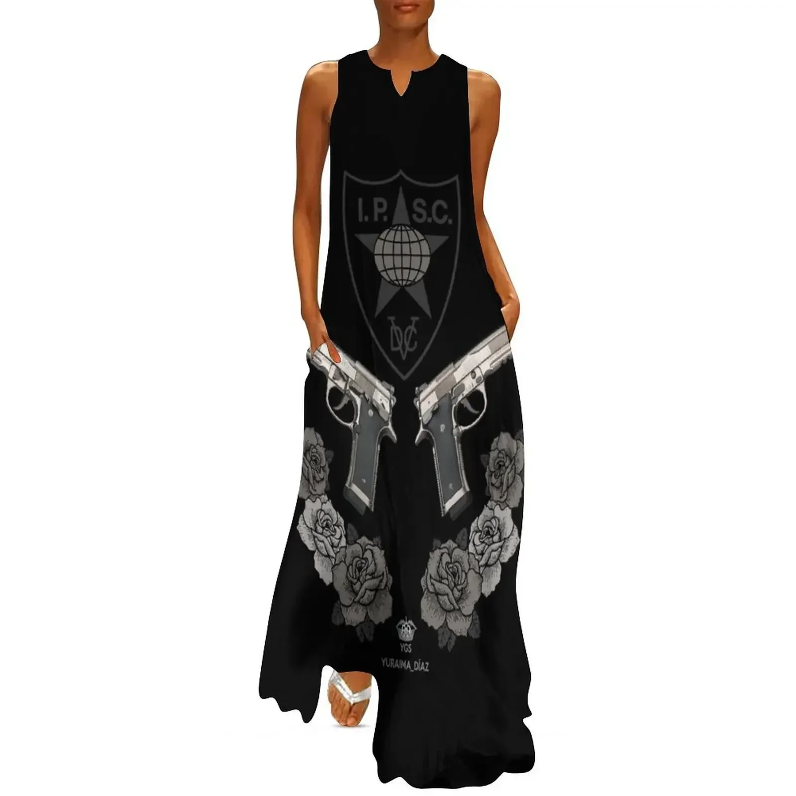 

Guns Long Dress Bride dresses Summer women's clothing dress korean style Dress