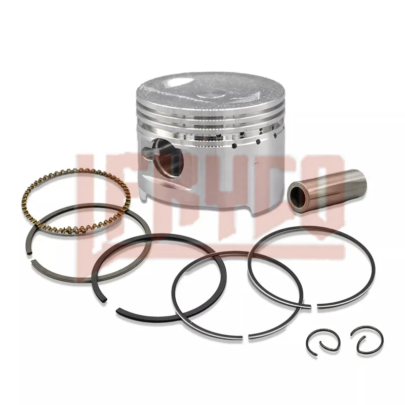 Motorcycle Engine Parts Moped Scooter ATV Pit Bike 4 Stroke for GY6 50CC 60CC 80CC 100CC 125CC 150CC Piston Rings Pin 13mm Kit