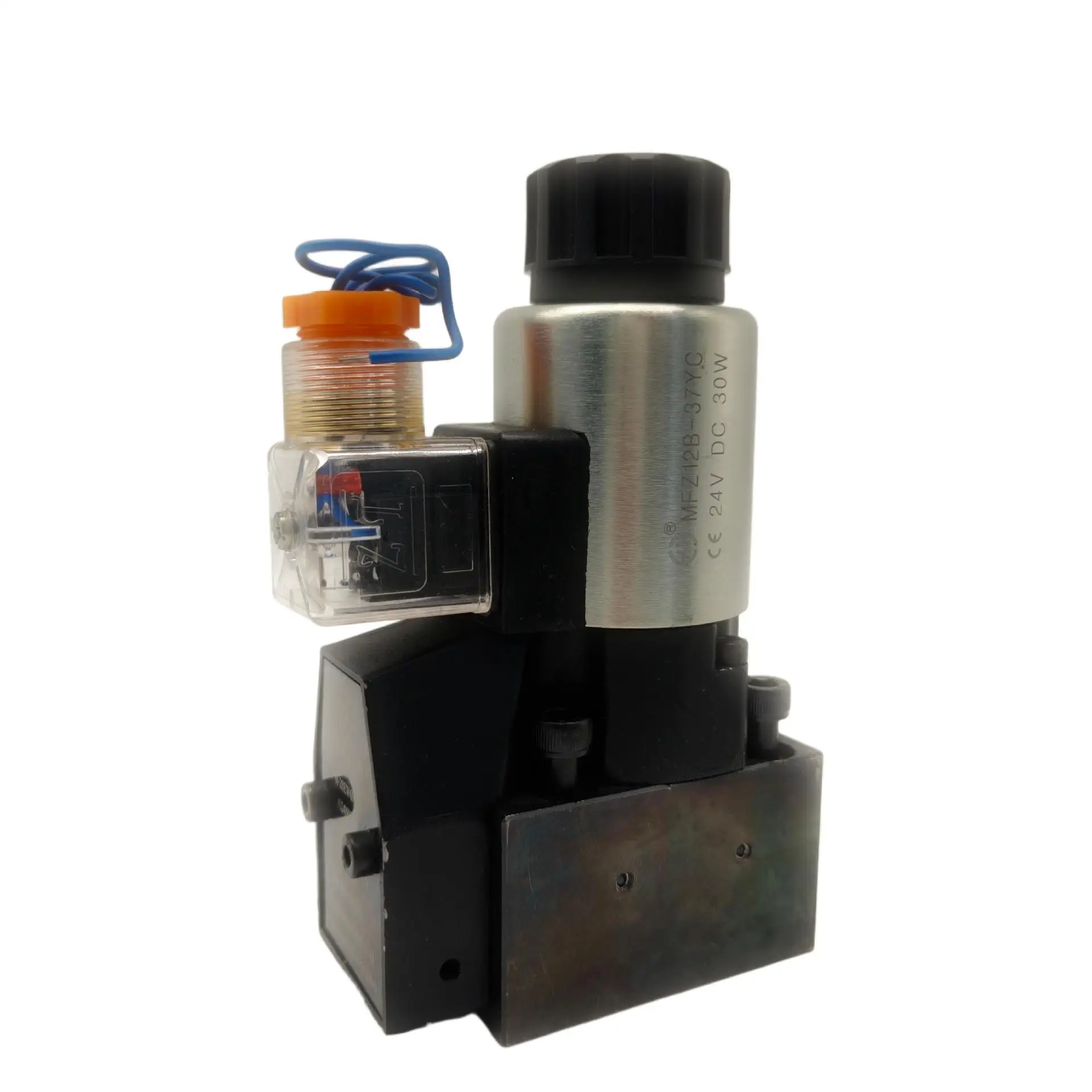 For 70MPa Super High Pressure Solenoid Ball M-SEW6N70/G24Z4L Two-position Two-way Hydraulic Valve For Heavy Duty Equipment