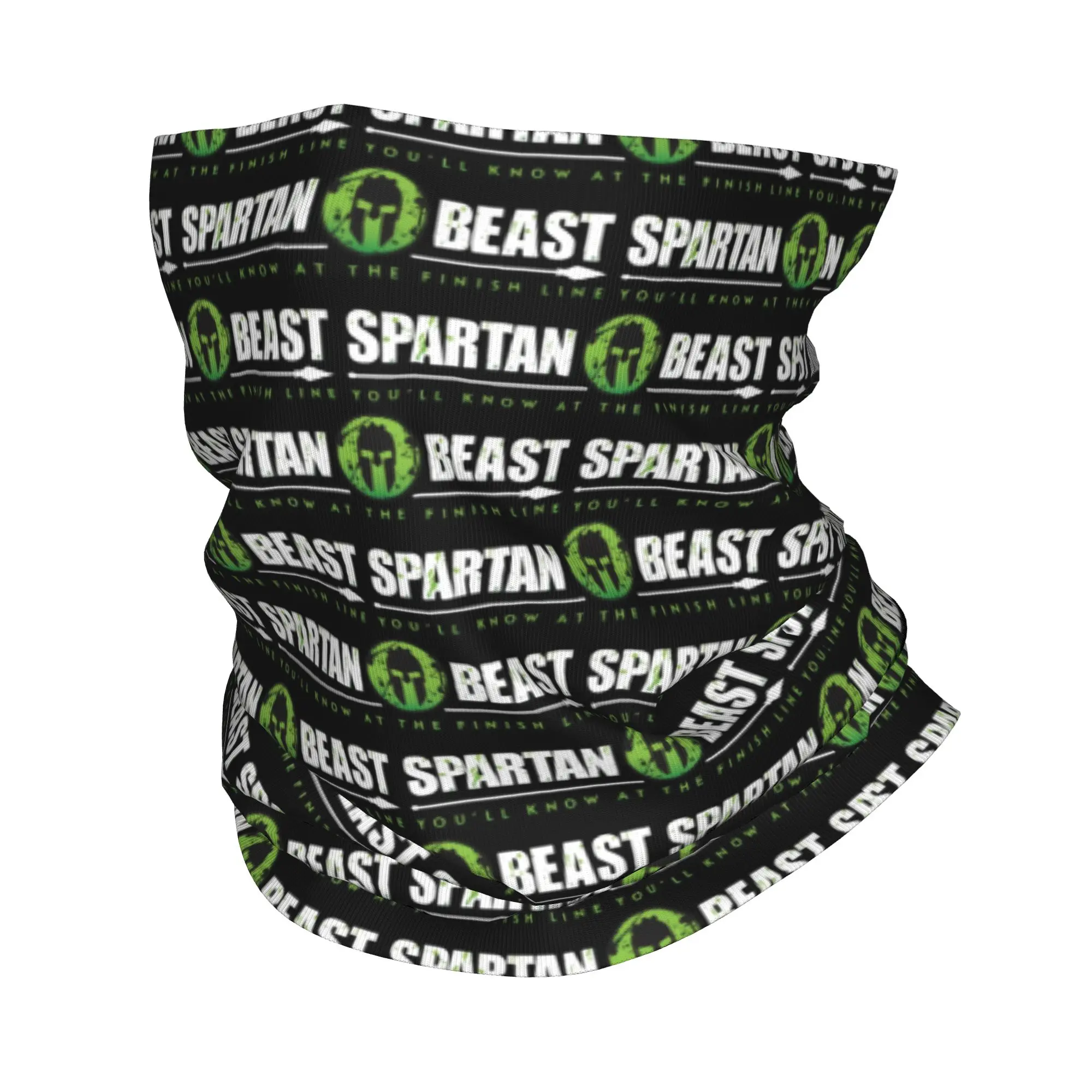 Sparta Spirit Spartan Race Winter Headband Neck Warmer Men Women Hiking Running Tube Scarf  Face Bandana Gaiter