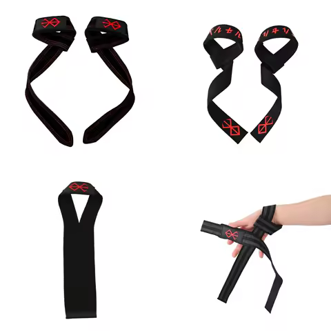 Berserk Anime Gym Weight Lifting Wrist Wraps,Wristband Support For Gym,Lifting Strap For Men
