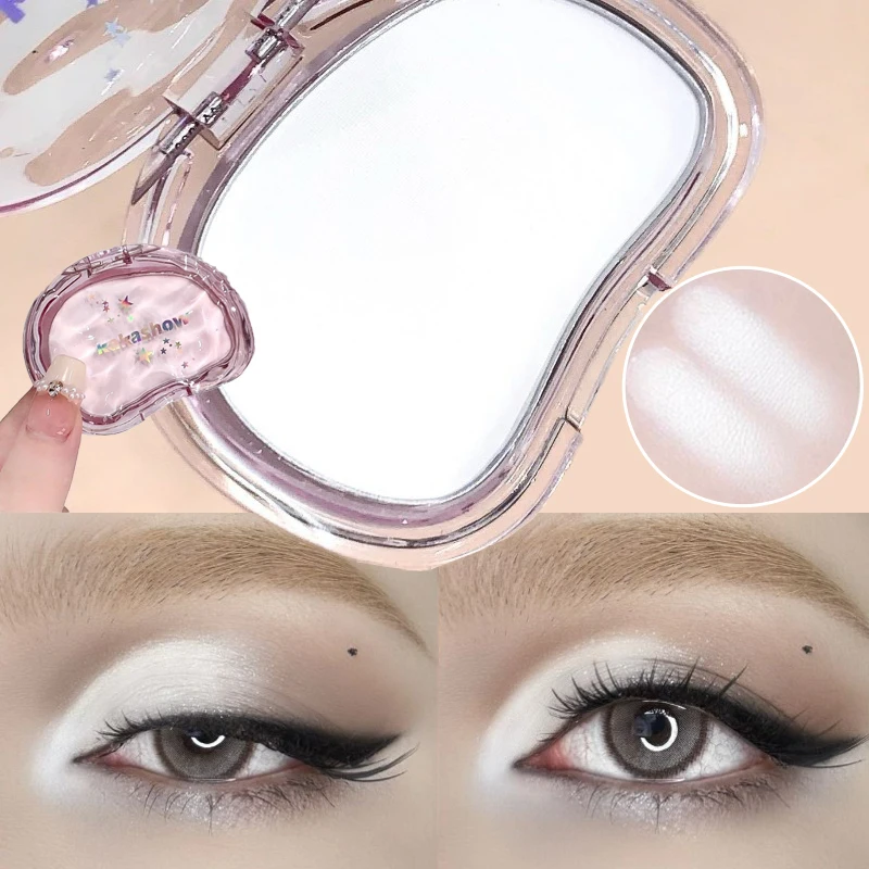 Satin Matte Highlighter Powder Silky Smooth Face Glow Brighten Nose Cheek Stereo Contour Long Lasting Matte Highlight Cosmetics