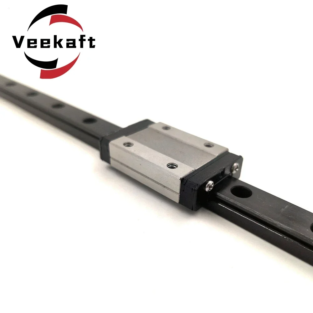 440C MGN9C MGN12C MGN15C Stainless Steel Slider Linear Guide MGN12 L100-800mm Black Guide CNC Parts 3D Printer Voron 2.4