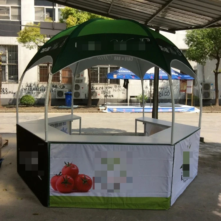 

Factory Custom Hexagonal Tent Outdoor Display Advertising Camping Equipment Park Tent Dome Glamping Tent for Promotion Sales
