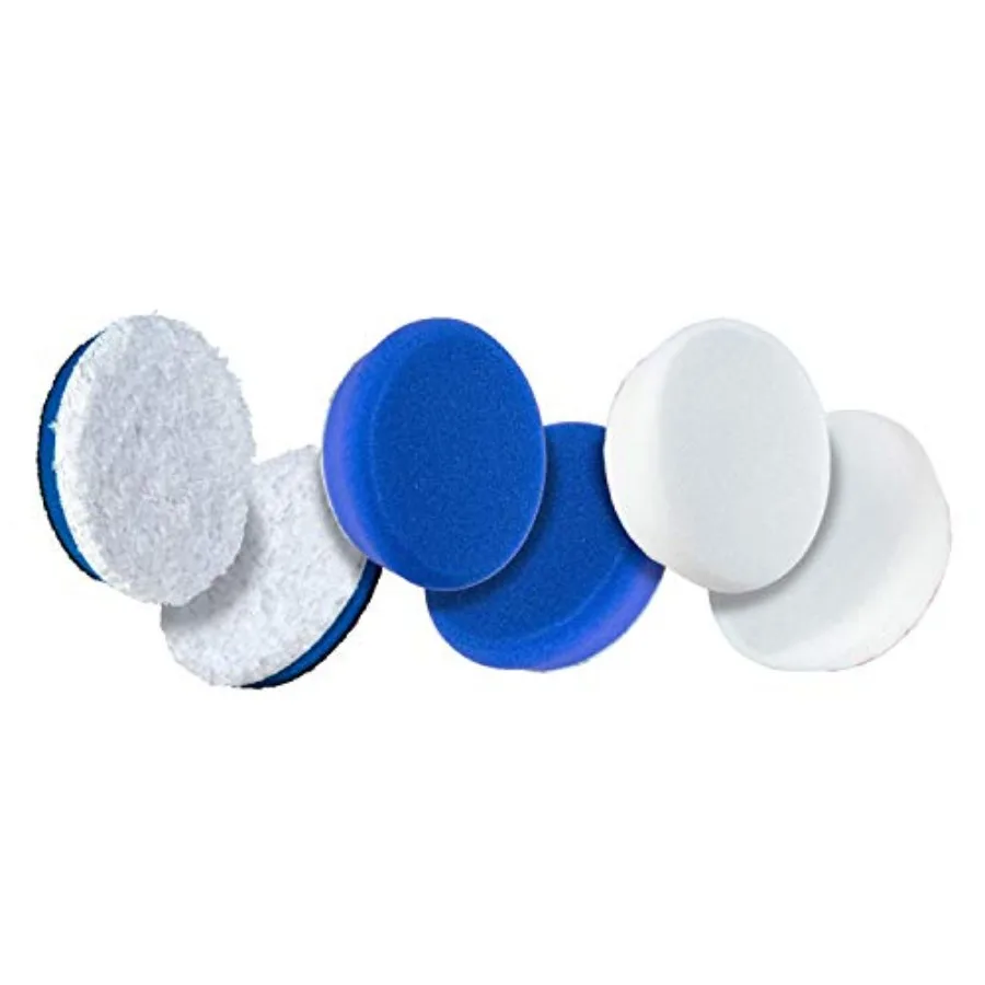 

Premium Polisher Pads Bundle, Expertly Designed to Make Polishing and Paint Correction Easier and Quicker, Color Coded to Match
