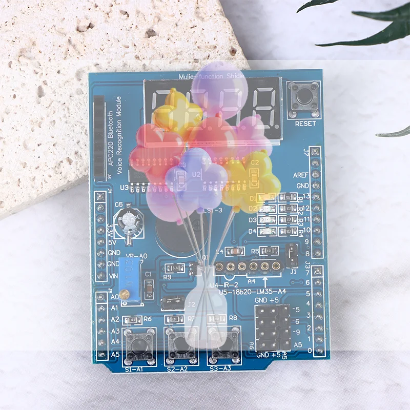 

1/3/5Pcs Multifunctional Expansion Board Based Learning R3 LENARDO Mega 2560 Shield Microcontroller Development Board
