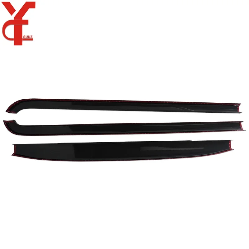 textured black ABS Tail Gate Trim For GWM Great Wall Power Great Wall Pao 2019 2020 2021 Rail Load Bed Liner Accessories YCSUNZ