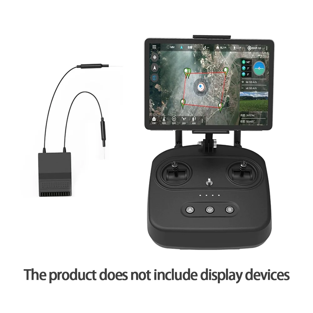 Skydroid T10 รีโมทคอนโทรล w/กล้องมินิ 10km แผนที่ดิจิตอลเกียร์ R10 Reciever 4 in 1 สําหรับ Plant Protection เครื่อง
