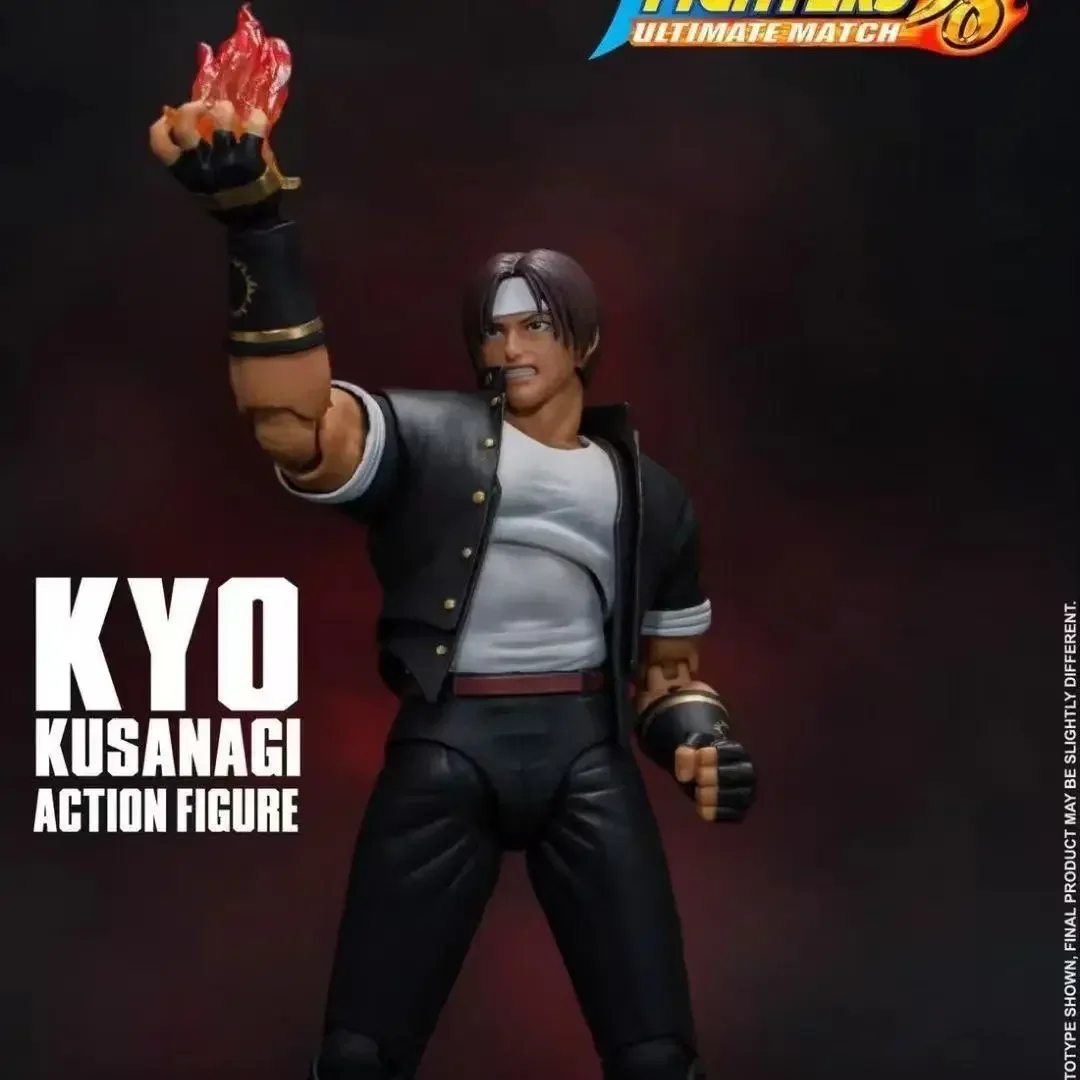 

In Stock toys st hit 1/12gk King of Fighters 98 Kyo Kusanagi can use figure statue doll peripheral ornaments animation
