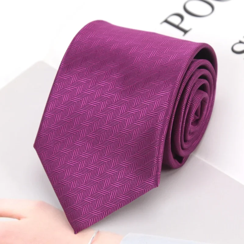 

Mens Luxury Tie Solid Classic Formal Striped Business 8cm Necktie Wedding Groom Gifts for Men Corbata Collared Shirt Accessories