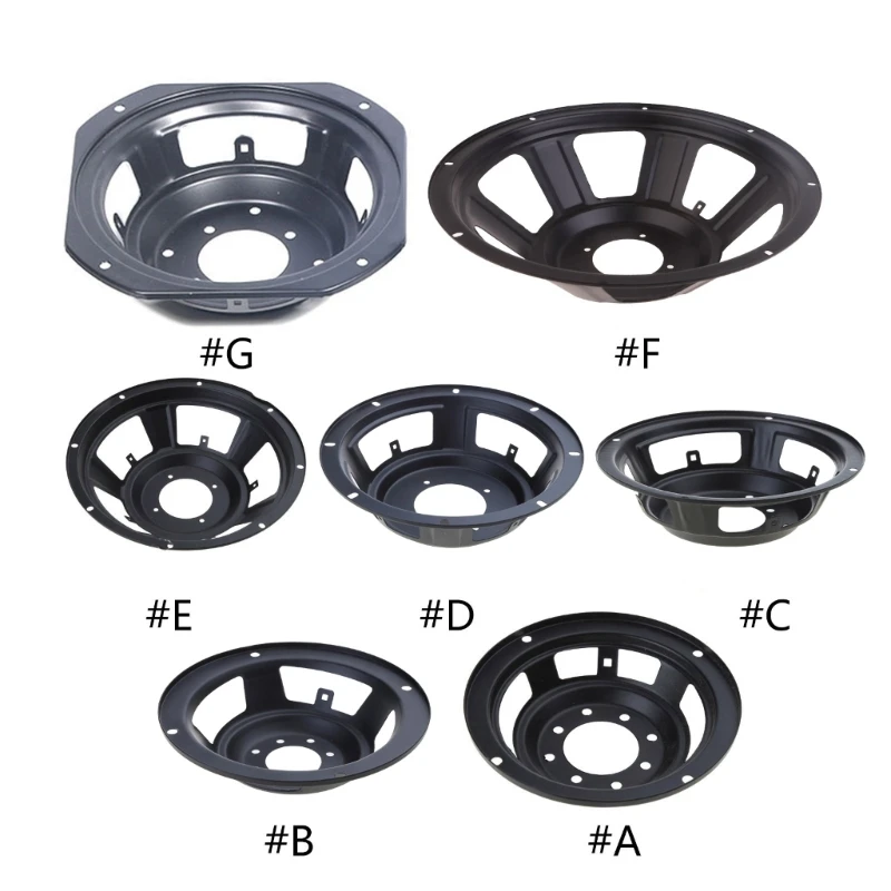 

4/5/6.5/8/10/12 inch Speaker Frame Subwoofer Holder Woofer Bracket Stand Bass Basin Stand Basket Speaker Repair Parts